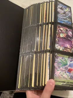 Charzard Pokemon Binder With 333 Cards And 4 Aluminum Cases Rare Cards Included - Image 4
