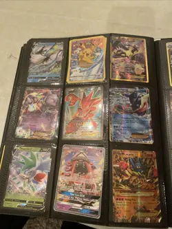 Charzard Pokemon Binder With 333 Cards And 4 Aluminum Cases Rare Cards Included - Image 5