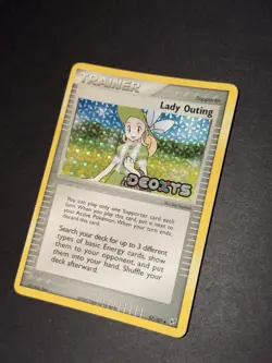Pokemon Card - Lady Outing Deoxys 87/107 Reverse Holo Stamped - Image 4