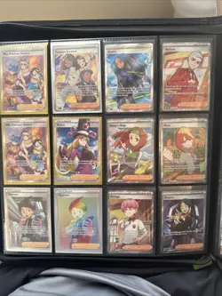 Lot Of 12 Pokemon Trainer & Supporter Cards Full Art Pokemon Cards TCG Giovanni - Image 1
