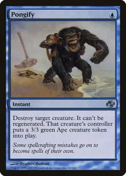Pongify Planar Chaos Magic The Gathering MTG Card - Image 1