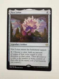 Nyx Lotus MTG Magic the Gathering Card NM Near Mint THB - Image 1