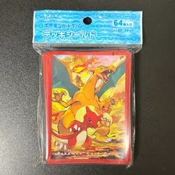 Charizard 64 Sleeves Japanese Pokemon Center Exclusive Sealed 2019 MINT - Image 1