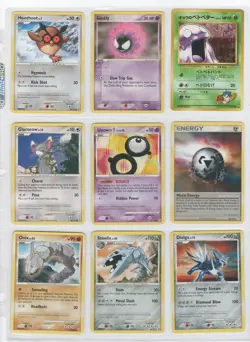 LOT OF VINTAGE POKEMON CARDS KEPT IN SLEEVES - Image 1