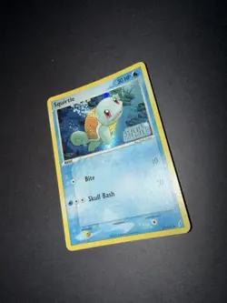 Pokemon Squirtle EX Crystal Guardians Reverse Stamped Holo Card 63/100 Mint - Image 4