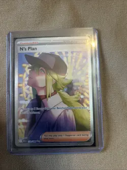 Pokemon TCG Black Bolt N's Plan Full Art Special Illustration Rare Card 170/086 - Image 1