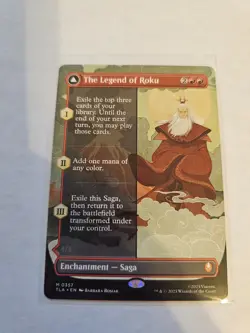 The Legend of Roku Borderless MTG Avatar: TLA Nm/M - Image 1