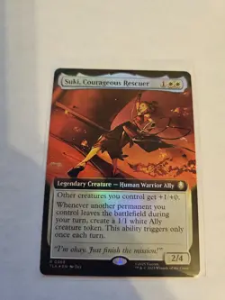 Suki, Courageous Rescuer Extended FOIL MTG Avatar: TLA Nm/M - Image 1