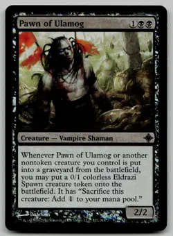 Pawn of Ulamog U Rise of the Eldrazi 122 NM FOIL - Image 1