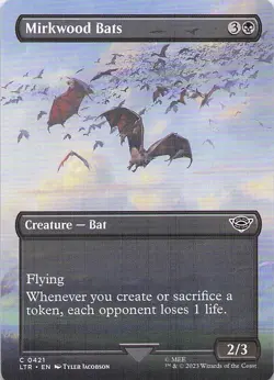 Mirkwood Bats (Borderless) Lord of the Rings: Tales of Middle-Earth Regular - Image 1
