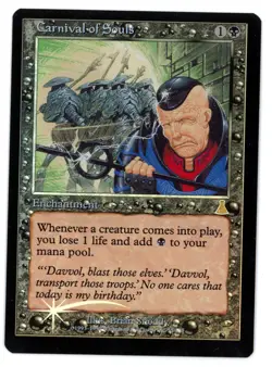 Carnival of Souls -- MTG (SP+ Quality FOIL) - Urza's Destiny - See pics/scans! - Image 1