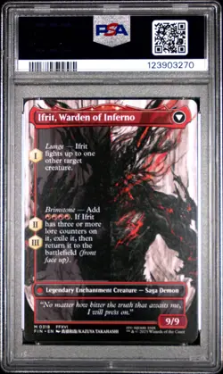 3270 Clive Ifrit Dominant 2025 Magic: The Gathering Final Fantasy #0318 PSA 10 - Image 2