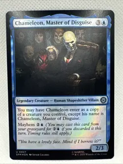 MTG - NM - Chameleon, Master of Disguise Marvel's Spider-Man Foil - Image 1