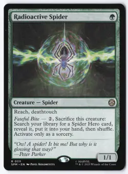 Radioactive Spider R Marvel's Spider-Man 111 NM - Image 1