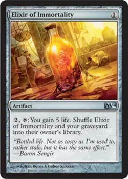 Elixir of Immortality - Magic 2014 (M14) #209/249 MTG Magic The Gathering - Image 1