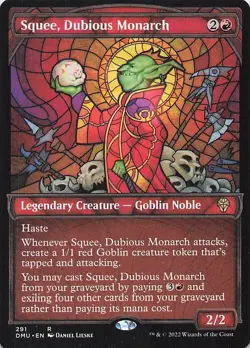 Squee, Dubious Monarch (Showcase) Dominaria United Regular - Image 1