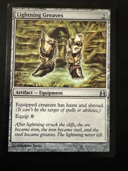 Lightning Greaves Commander Regular - Image 1