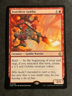 MTG Searslicer Goblin, NM-Mint, (FDN #0093) Regular - Image 1