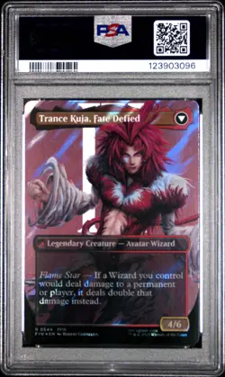 3096 Kuja Genome Sorcerer Trance 2025 MTG Final Fantasy #0544 Surge Foil PSA 10 - Image 2