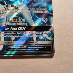 Alolan Ninetales GX 132/145 - SM Guardians Rising Ultra Rare - Pokemon TCG - NM - Image 3