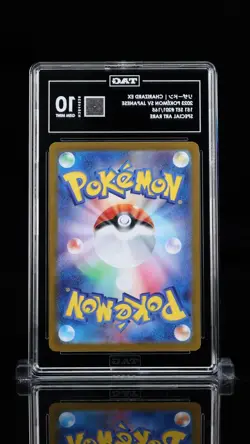 Pokemon TCG Charizard EX SAR Japanese 151 TAG 10 - Image 2