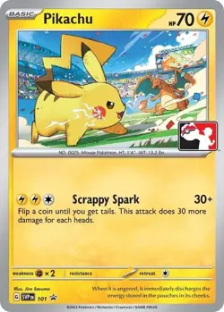 Pikachu 101 Sv: Scarlet & Violet Promo Cards Regular for sale online - Image 3