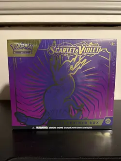 Pokemon Scarlet and Violet Base Set Elite Trainer Box ETB Miraidon Sealed TEAR - Image 1