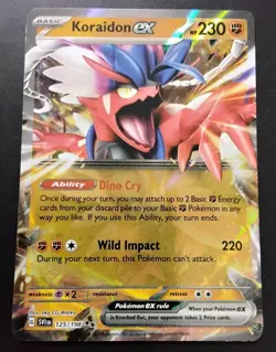 Pokemon TCG - Koraidon ex - 125/198 - SV01: Scarlet & Violet Base Set - NM - Image 1