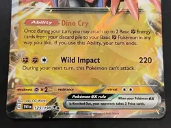 Pokemon TCG - Koraidon ex - 125/198 - SV01: Scarlet & Violet Base Set - NM - Image 3
