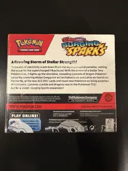 Pokemon TCG Scarlet & Violet Surging Sparks Booster Box 36 Packs FACTORY SEALED! - Image 4