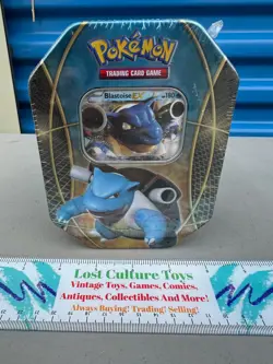 2014 Pokemon Blastoise EX Tin XY Black And White Era NEW Sealed - Image 1