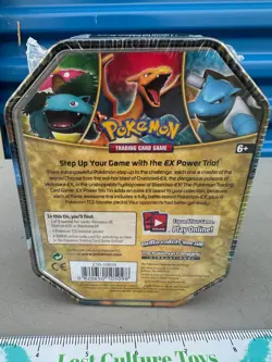 2014 Pokemon Blastoise EX Tin XY Black And White Era NEW Sealed - Image 2