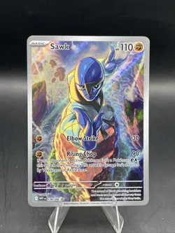 Pokemon Sawk 130/086 Sv: White Flare Holo TCG - Image 1