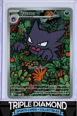 2025 Pokemon Mega Evolution #027 Haunter Black Star Promo M547 - Image 1
