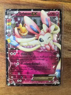 Sylveon EX Radiant Collection XY Generations 2016 RC21/RC32 Pokemon TCG NM - Image 1