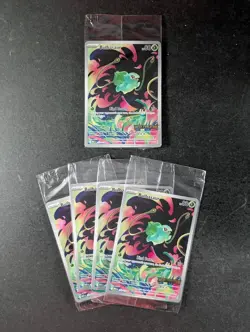 2025 Pokemon Mega Evolution MEG EN 133/132 BULBASAUR Lots Of 5 Box Topper Promo - Image 1