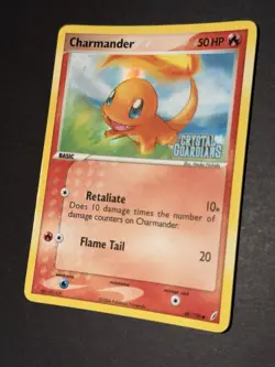2006 Pokemon EX Crystal Guardians Charmander Reverse Holo #48/100 - Image 3