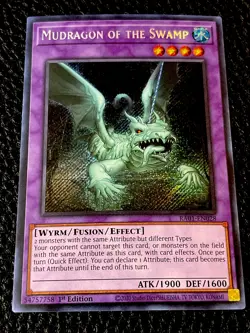 Mudragon Of The Swamp RA01-EN028 Yugioh (New) 1st Edition Secret Rare - Image 1