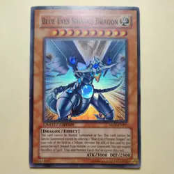 Yu-Gi-Oh! Blue-Eyes Shining Dragon MOV-EN001 MP - Image 1