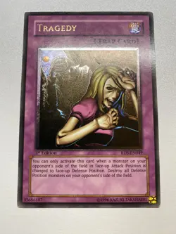 Yugioh Tragedy 1st Edition Ultimate Rare RDS-EN049 HP - Image 1