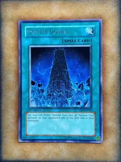 Yugioh System Down CRV-EN041 Rare 1st Ed NM - Image 1