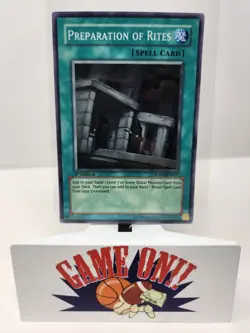 YuGiOh Preparation of Rites SOVR-EN057 1st Edition Super Rare LP - Image 1