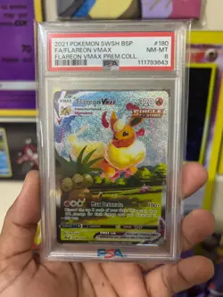 Flareon VMAX SWSH180 SWSH: Sword & Shield Promo Cards Holo - Image 1