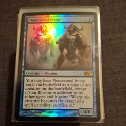 Phantasmal Image FOIL Magic 2012 / M12 PLD Blue Rare CARD - Image 1