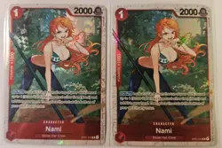 2 Nami OP01-016 R Three Captains Rare Alt Art AA One Piece Card Game English TCG - Image 1