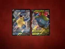 Blastoise V SWSH101 & Venusaur V SWSH100 Holo ?EXCLUSIVE? Promo Card Pokemon TCG - Image 4