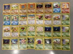 Pokemon TCG Base Set + Fossil + Jungle Lot Huge See Pics 83 Cards - Image 1