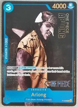 One Piece Card Game Arlong P-048 P Live Action Edition Anglais - Image 1