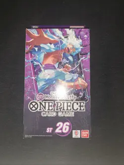 One Piece Card Game Monkey D Luffy Starter Deck Bandai English ST-26 Sealed - Image 1