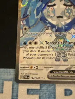 Wellspring Mask Ogerpon EX Holo Pokemon TCG Card 194/167 Twilight Masquerade - Image 2